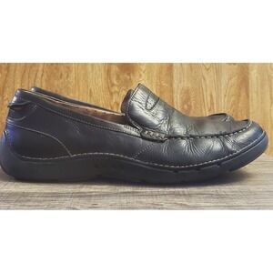 Clarks Undenton Slip On Loafer Shoes Men's Size 13 Black